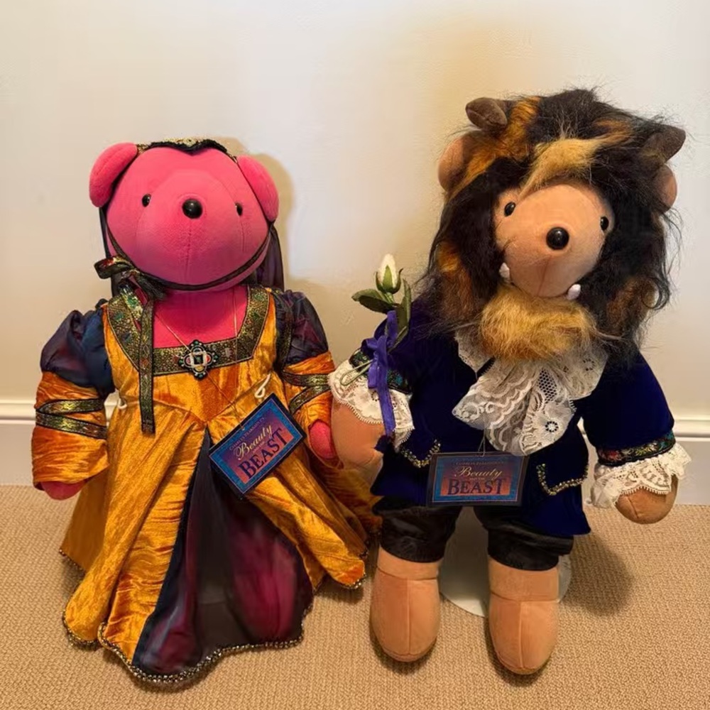 Stuffed Animal Set - Pink and Blue